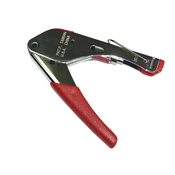 Coax Non-Ratchet Compression Tool - (Compact Version) For F On Rg-59/6/6 Quad